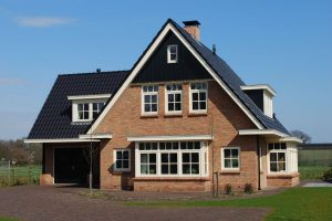 Woning met lichte gele bakstenen 5