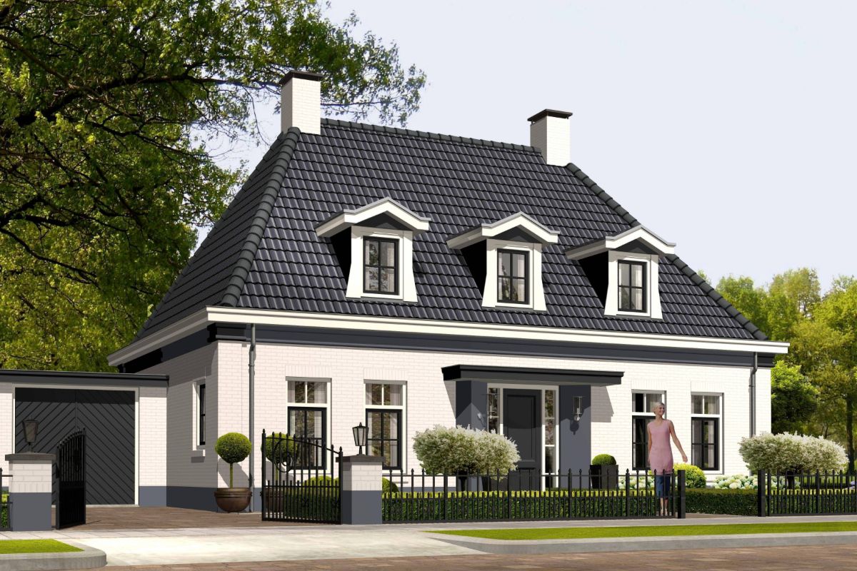 Vrijstaande woning modern